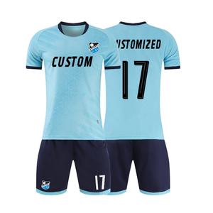 Drucken Logo Fußball mannschaft tragen billige benutzer definierte Sport trikot neues Modell neueste Fußball trikot Designs Fußball uniform - Product Image 2