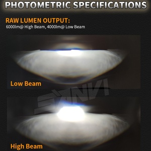 Sanvi Motorcycle <b>LED</b> <b>Projector</b> Lens Headlight Assembly for F800gs Adventure F700GS F650GS BMW Motor <b>Led</b> Headlight Replacements - Product Image 6