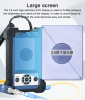 Orientek TIP-600V Fiber Optic Video Microscope 400X Magnification Handheld Fiber End Face Detector