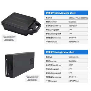 Mini Citycoco Batterie supplémentaire 72V 60V 10Ah 15Ah 18Ah 20Ah 40ah Batteries amovibles 60v 12Ah Batterie de vélo électrique - Product Image 6