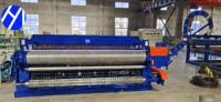 Machine à souder de rouleaux de treillis métallique à prix d'usine, machine automatique de fabrication de treillis à faible maille