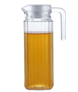 Commercio all'ingrosso bere Cristalleria di Vetro brocca set succo di acqua brocca caraffa di vetro set