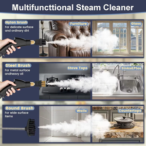 <span class=keywords><strong>Nettoyeur</strong></span> <span class=keywords><strong>Vapeur</strong></span> Portable Multifonction 6 Vitesses 1800W, <span class=keywords><strong>Nettoyeur</strong></span> à <span class=keywords><strong>Vapeur</strong></span> Haute Pression pour Détail Automobile, Cuisine, Maison, Bureau, Usine - Vente Flash - Product Image 2