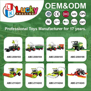 LK Toys Tracteur <span class=keywords><strong>RC</strong></span> Voiture de Ferme Échelle 1/24 2.4G 6 Canaux Télécommandé Vert Chargeur Lumineux Inclus Prêt à l'emploi - Product Image 6