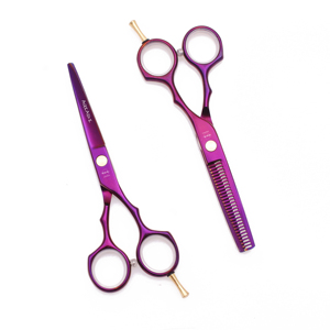 Tijeras de Peluquería Profesionales AQIABI de 5.5 Pulgadas, Tijeras de Corte de Pelo de Acero Inoxidable Japonés, Tijeras de Entresacar, Modelo A1104 - Product Image 4