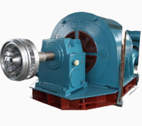 Turbin Hidro Mini Tenaga Stabil 10kW/20kW, Mesin Turbin Pelton Senyap, Efisiensi Tinggi, Bersertifikasi ISO9001/CE, 220V 50/60Hz