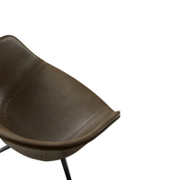 Fauteuil de salon en cuir de style nordique moderne, pour usage informatique, mobilier de maison, luxe léger, réglable en hauteur, respirant, écologique