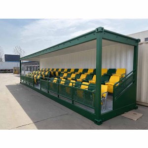 Gradas Portátiles en Contenedor, Fácil Montaje, Asientos para Eventos al Aire Libre, Gradas Estables para Campos de Fútbol, Alquiler de Gradas para Espectadores - Product Image 1