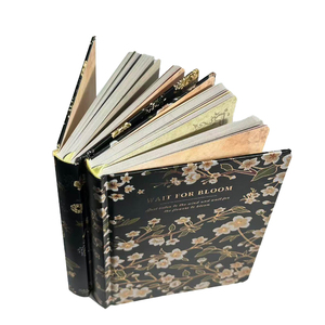 Cuaderno <span class=keywords><strong>de</strong></span> tapa dura con <span class=keywords><strong>pétalos</strong></span> <span class=keywords><strong>de</strong></span> flores, encuadernación <span class=keywords><strong>de</strong></span> costura exquisita, impresión personalizada, <span class=keywords><strong>papel</strong></span> offset ecológico - Product Image 2