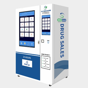 Máquina Expendedora de Medicamentos Comercial de Doble Pantalla de 43+32 Pulgadas, Quiosco de Farmacia de Autoservicio 24/7 - Product Image 1