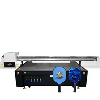 Grande machine d'impression pour raquettes de pickleball DX7, encre UV, garantie 1 an, lit plat, CCD 600x2400 dpi, 14-27/h pour planche en bois