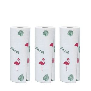 เยื่อไม้ซึมซับน้ำได้ดีเยี่ยมแบบใช้แล้วทิ้งสีสันน่ารักพิมพ์ลายกระดาษทิชชู่แบบใช้แล้วทิ้ง + เยื่อไม้ไผ่ PP + กระดาษเช็ดครัว - Product Image 1