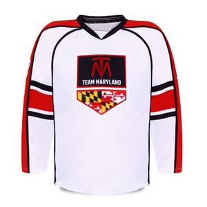 Maillot de hockey réversible personnalisé en mesh - Product Image 1