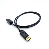 Câble COMTON DisplayPort 1.2 Source vers HD 1.4, câble de moniteur avec conception Press-Lock pour moniteur, projecteur, téléviseur