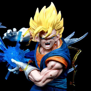 Juguetes de resina de PVC personalizados, figuras de acción y juguete de alta calidad de 46cm, super saiyan, tres cabezas con luz, vegeta, anime, <span class=keywords><strong>DBZ</strong></span>, <span class=keywords><strong>2022</strong></span> - Product Image 2