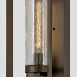 Multipurpose Indoor Outdoor Wall Lamp Bronze Frame Seeded Glass Wall <b>Sconce</b> For Corridor Porch Home Decor - Product Image 3