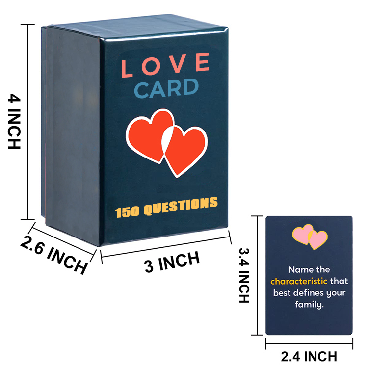 Пользовательский логотип, производитель популярных напечатанных игровых наборов для игр для взрослых пар