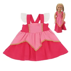 Read To Ship Drop Shipping Baby Girl Quần Áo Trẻ Em Cosplay Công Chúa Váy Cho Bé Gái