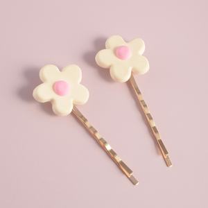 Accessoire de tête tendance pour filles, style international, simple et assorti, avec <span class=keywords><strong>pince</strong></span> unique, motif dessin animé original et mignon, fait main pour enfants - Product Image 4