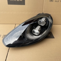 Pour Porsche 970 de 2014 à 2017, ensembles de phares Panamera 970.2 modifiés et améliorés, phares entièrement LED noircis à double transparence