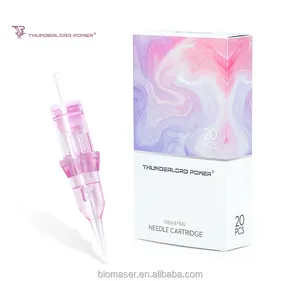 Universal Cartridge Permanent Membrane Needle Pink Scalp Micropigmentation Agujas Tatuar Disposable Wholesale Tattoo Needle
