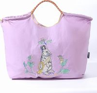 DICHOS Sac d'épicerie réutilisable en nylon polyester imperméable pliable Produit écologique
