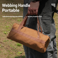Sac de rangement pour piquets de tente, sac à outils de camping en toile lavée, organisateur d'outils, sac de pique-nique, sac à accessoires divers, vente directe usine