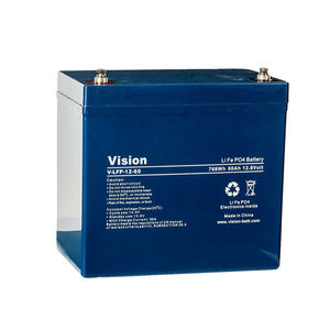 12v 60ah Lifepo4 pil güneş paneli bataryası depolama maliyeti vizyon lityum pil - Product Image 1
