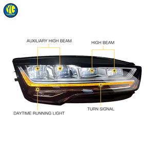 YU GUANG Phares LED de haute qualité 6000K pour Audi <span class=keywords><strong>A7</strong></span> 2011-2017, montage Plug & Play avec projecteurs DRL - Product Image 5