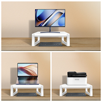 Assemblage facile Supports standard et personnalisés pour moniteur de bureau Supports pour socle de stockage pour ordinateur portable Supports pour fabrication de tôle
