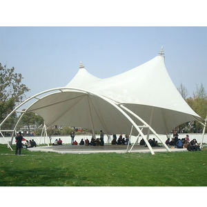 Structure de membrane tendue pour aire de jeux communautaire, tente paysagère, auvent d'ombrage paysager en PVDF - Product Image 5