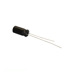 ตัวเก็บประจุแบบ Through Hole รุ่น Original CAP ALUM 2.2UF 20% 50V RADIAL TH 225CKR050M ขนาด 2.2 ยูเอฟ - Product Image 1