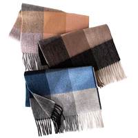 Personnalisation Écharpes de créateur de luxe en cachemire Écharpe en laine longue tricotée Hiver Femmes Pashmina Châle Hommes