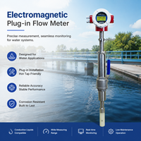 Débitmètre électromagnétique industriel pour liquides chimiques, capteur d'eau numérique en acier inoxydable, fabrication OEM de précision