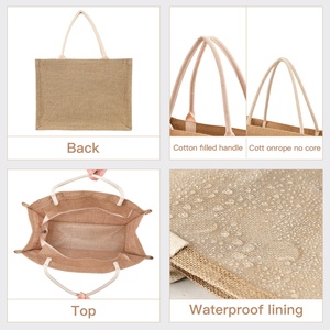 Bolsas de Compras de Yute Reutilizables Ecológicas Personalizadas de Fábrica Feifeiyu, Bolsas de Playa - Product Image 4