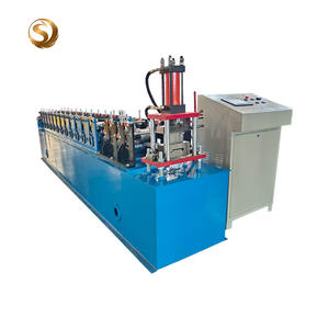 Автоматический профилегибочный станок для производства рольставен с ПЛК-управлением, модель 105-140, со стальной конструкцией и покрытием PPGI, для Кении - Product Image 1