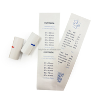 Kertas Label Perekat Termal Langsung High Clear 80*60mm Tahan Air untuk Pencetakan Label Harga dan Faktur