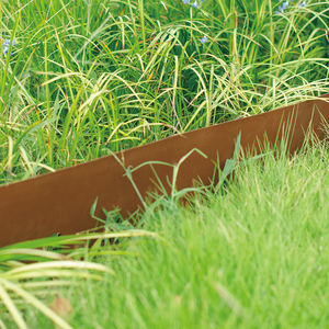 <strong>Garden</strong> Powder Coating Cast Iron <strong>Metal</strong> Black Rusty Lawn <strong>Edger</strong> Landscape Grass Edging <strong>Metal</strong> <strong>Garden</strong> Fence - Product Image 6