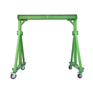 Grúa Pórtico Motorizada Portátil de 5 Toneladas para Almacén, Elevación de Materiales, 4 Ruedas, Taller, 1-50 Toneladas, 50KG - Product Image 2