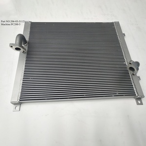 เครื่องทำความเย็นน้ำมันไฮดรอลิกสำหรับรถขุดโคมัตสุ PC200-5 PC200LC-5 หมายเลขชิ้นส่วน 2060351121 อะไหล่อะลูมิเนียมคอร์สำหรับงานหนัก - Product Image 2