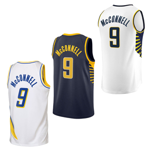 Hommes # 9 Maillots de basket-ball personnalisés McConnell Indiana, chemises brodées, uniformes pour jeunes, vêtements de sport avec logos, thermocollés - Product Image 1