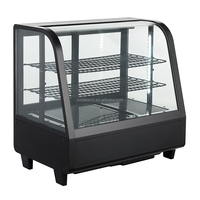 Prix d'usine Verre commercial Boulangerie Refroidisseur Vitrine Comptoir Refroidisseur Gâteau Affichage Mini Réfrigérateur pour Boutique