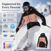 Veste softshell isolante pour femme, imperméable, doublée de polaire, à capuche, coupe-vent, avec 5 poches, pour une utilisation en plein air au printemps et en hiver