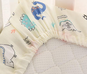 PLHMIA 100% Jersey di cotone biologico maglia mussola Del Bambino foglio <span class=keywords><strong>culla</strong></span> Crib sheet, su misura del bambino di stampa biancheria da letto lenzuolo set - Product Image 6