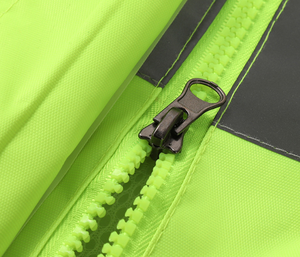 Abbigliamento di sicurezza riflettente Unisex giacca riflettente ad alta visibilità a manica lunga Oxford - Product Image 3