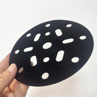 Plaque de ponçage multi-trous pour extraction de poussière, 6 pouces (150 mm), avec base antidérapante pour polisseuse