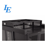 Système de confinement d'aisles froids pour centre de données modulaire, armoire réseau 42U en acier SPCC, norme IEC297-2, revêtement en poudre, en stock