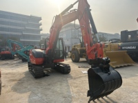 À vendre : Excavatrice Kubota KX080 d'occasion, fabriquée au Japon, 8 tonnes, en bon état