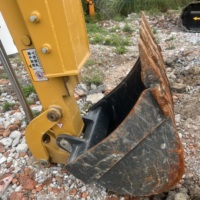 Tractor Excavador Hidráulico 4x4 de Alta Eficiencia y Ahorro de Combustible YN886, Retroexcavadora Usada Resistente con Alta Potencia