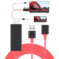 Cable Universal para Teléfono HDTV, Micro USB, USB Tipo C a HD, para Teléfono Móvil, Tableta a TV, Cable Adaptador para Teléfono iOS y Android